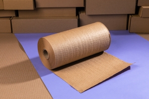 Szary papier nacinany do pakowania 30cm/100m