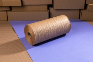 Szary papier nacinany do pakowania 30cm/100m