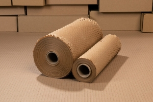 Szary papier nacinany do pakowania 30cm/100m