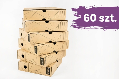 Karton przeprowadzkowy na segregatory i dokumenty ECO - 60 szt.