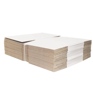 średnie białe pudełko kartonowe 350x250x150 mm