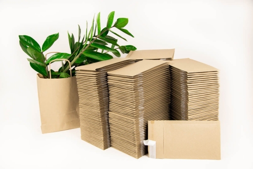 Koperty bąbelkowe 120x175 mm - A11 szare - 200 szt.