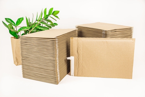 Koperty bąbelkowe 260x350 mm - G17 szare - 100 szt.