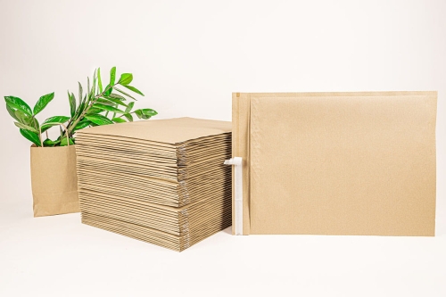 Koperty bąbelkowe 380x480 mm -  K20 szare - 50 szt.