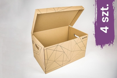 Karton archiwizacyjny zbiorczy DATA BOX ECO - 4 szt.