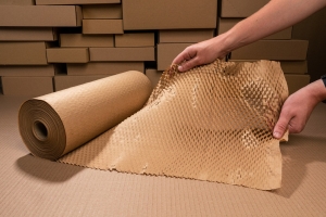 _Notched_packaging_paper_40cm/100m_gray_-_12_pcs