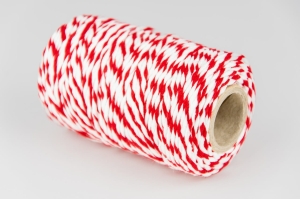 _Sznurek_bawełniany_biało-czerwony_2mm/100g_-_24_szt.