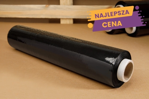 Stretch film - black - 3kg