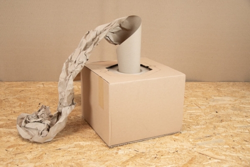 Eko wypełniacz papierowy w kartonie 200 mm / 450 mb