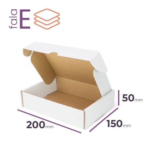 Karton fasonowy biały 200x150x50 - 40 szt.
