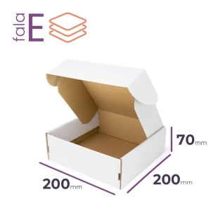 Karton fasonowy 200x200x70 InPost biały