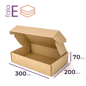 Karton fasonowy paczkomat InPost A 300x200x70 szary