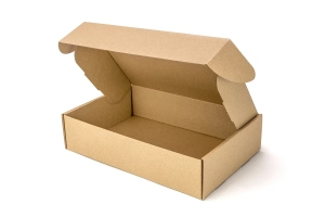 Karton fasonowy paczkomat InPost A 300x200x70 szary otwarty