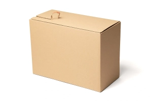 Karton automatyczny z paskiem klejowym 400x300x190 zamknięty