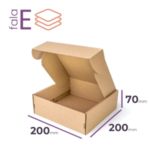 Karton fasonowy 200x200x70 szary