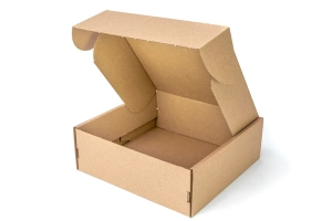 Karton fasonowy 200x200x70 szary otwarty