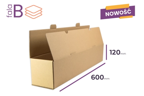 Karton fasonowy - TUBA 600x120x120 - 25 szt.
