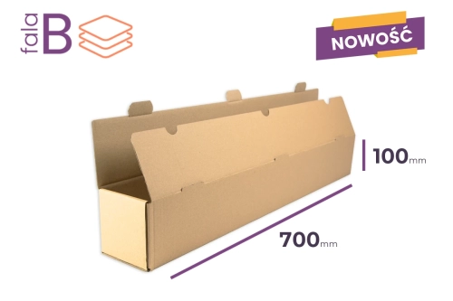 Karton fasonowy - TUBA 700x100x100 - 25 szt.