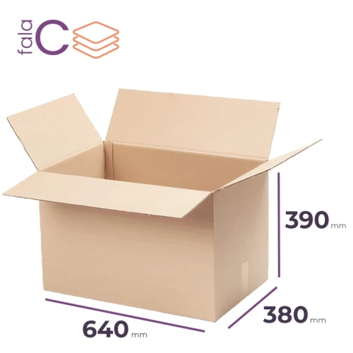 Karton 640x380x390 wym. zewn. C/400 - 10 szt.