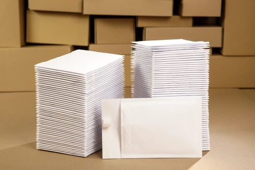 Koperty bąbelkowe 170x225 mm - C13 białe - 100 szt.