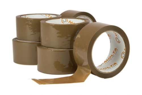 Taśma akryl cichy brązowa 48x66 - 6 szt.