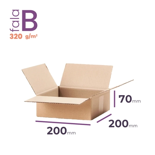 Karton 200x200x70  wym. zewn. B/320 - 20 szt.