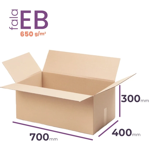 Karton 5-warstwowy 700x400x300 wym. zewn. EB/650 - 10 szt.