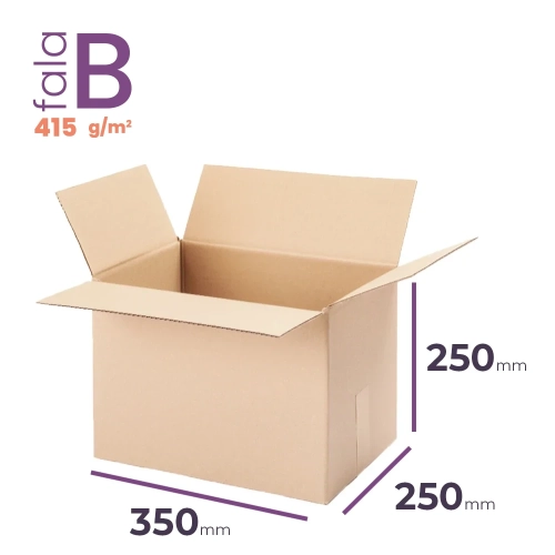 Karton 350x250x250 wym. zewn. B/415 - 20 szt.