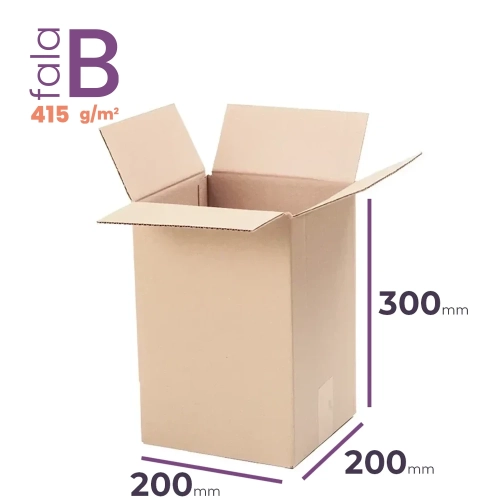 Karton 200x200x300 wym. zewn. B/415 - 20 szt.