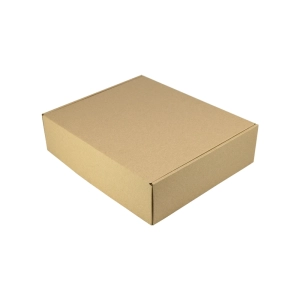 Opakowanie fasonowe 350x250x80 mm z tektury szarej