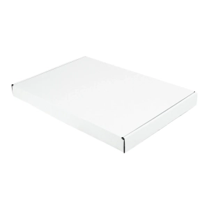 biały karton gabaryt a inpost 38x26x3 cm