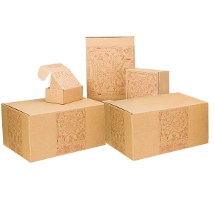 opakowanie fasonowe z nadrukiem 30x30x8 cm