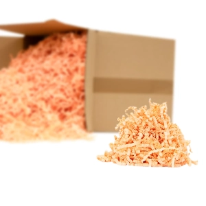 Wypełniacz papierowy ozdobny  brzoskwiniowy jasny - 1kg 