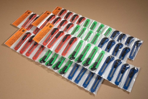 Snap blade knife super nova - 60 pcs