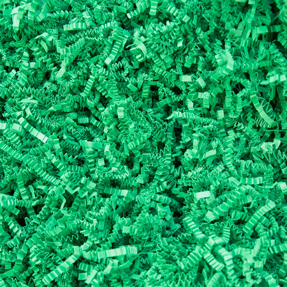 ozdobny papier zielony do zabezpieczania przesyłek