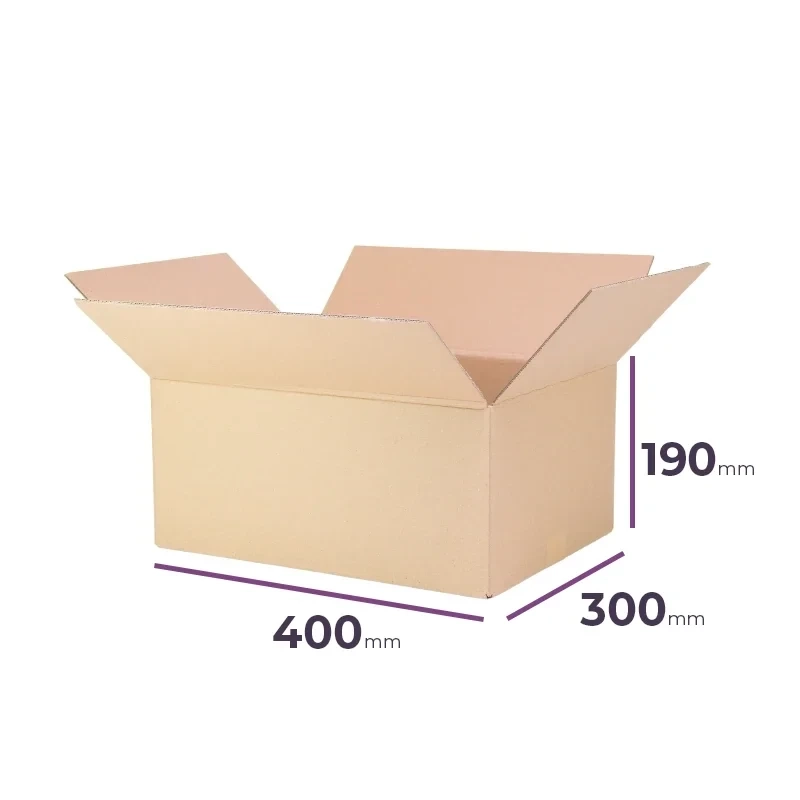 karton wysyłkowy 400x300x190 mm
