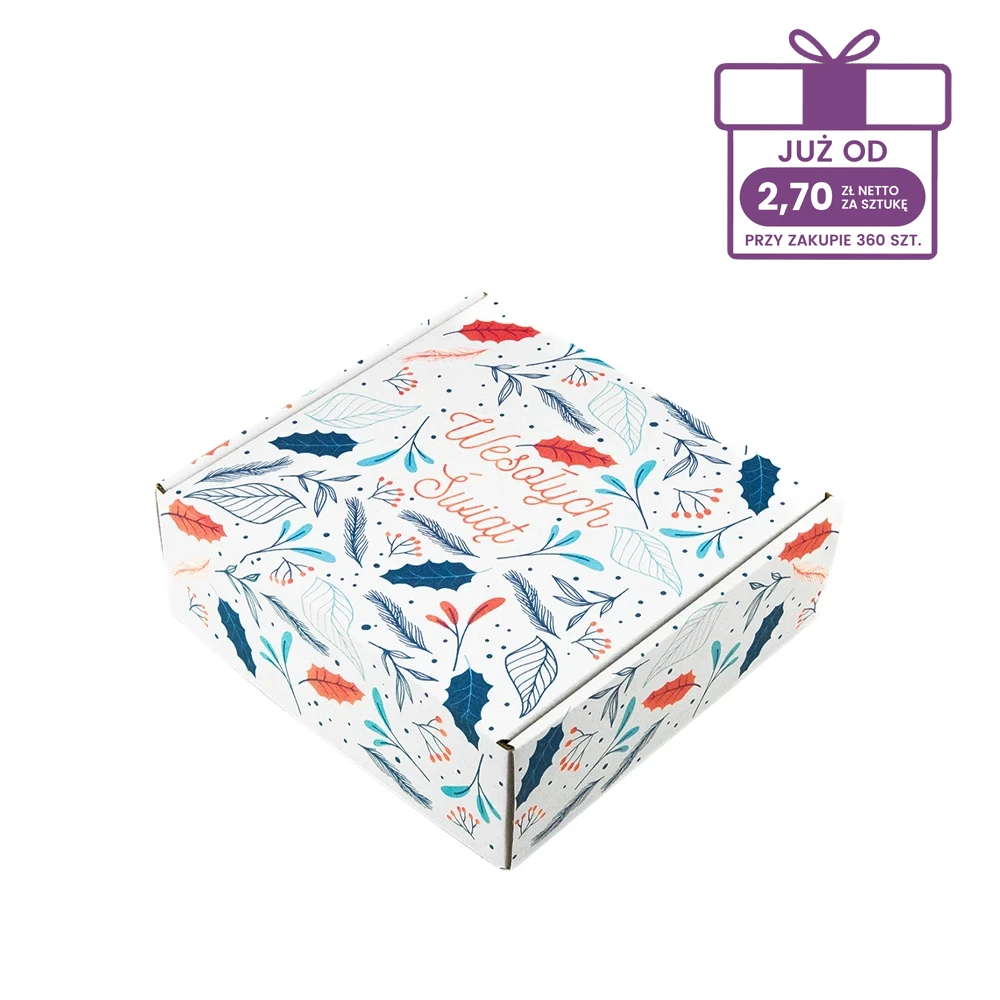 karton z gotowym nadrukiem “Świąteczny MIX”