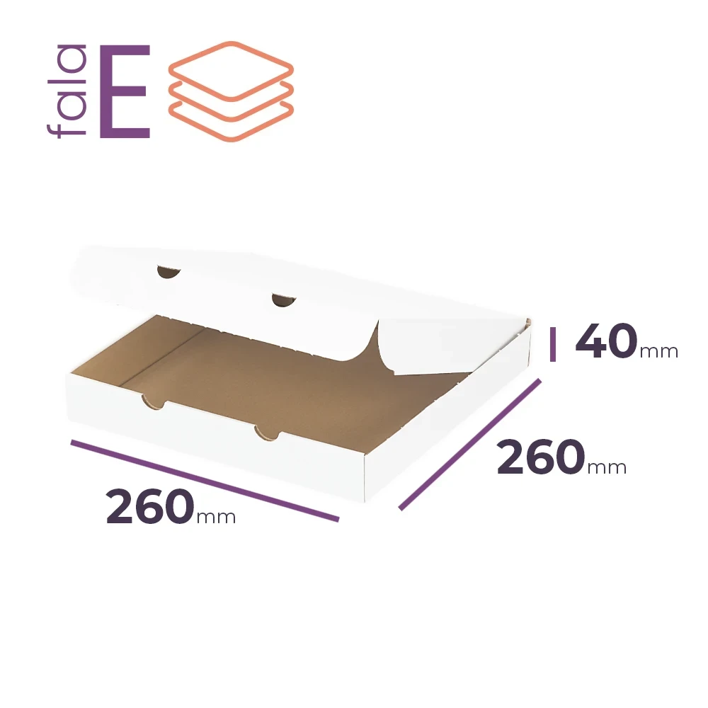 karton pizza prosty 26 cm