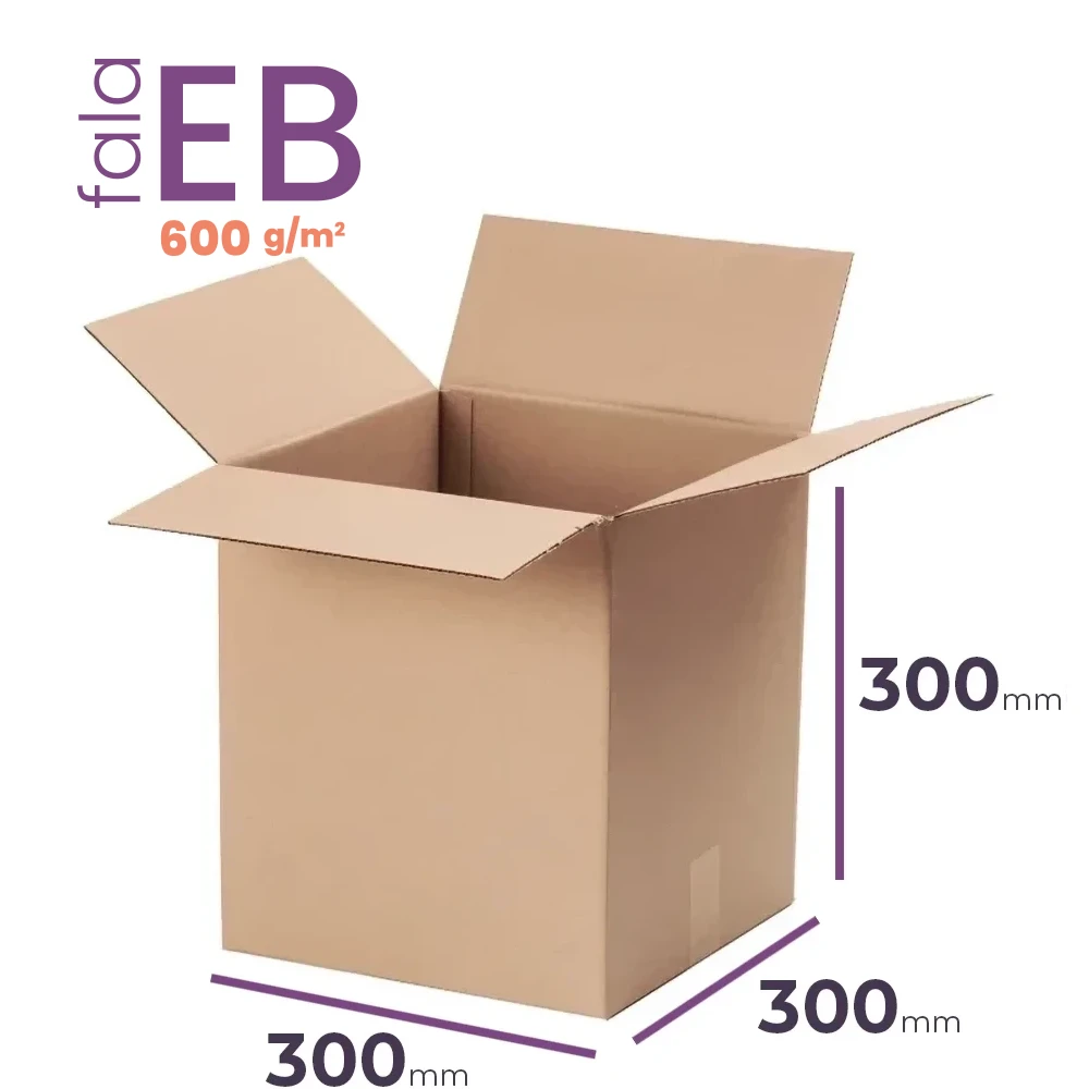 Karton klapowy 300x300x300 mm